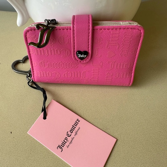 Juicy Couture Material Girl Card Case Wallet - Picture 1 of 8